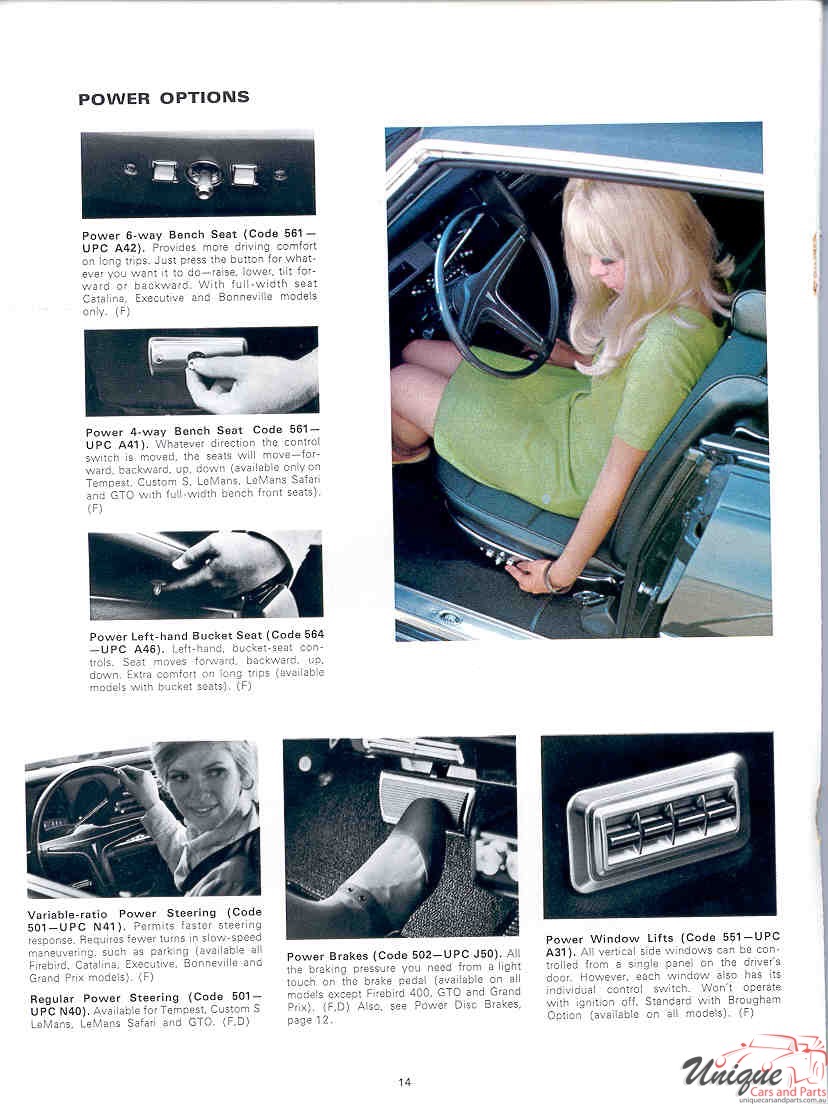1969 Pontiac Accessories Brochure Page 21
